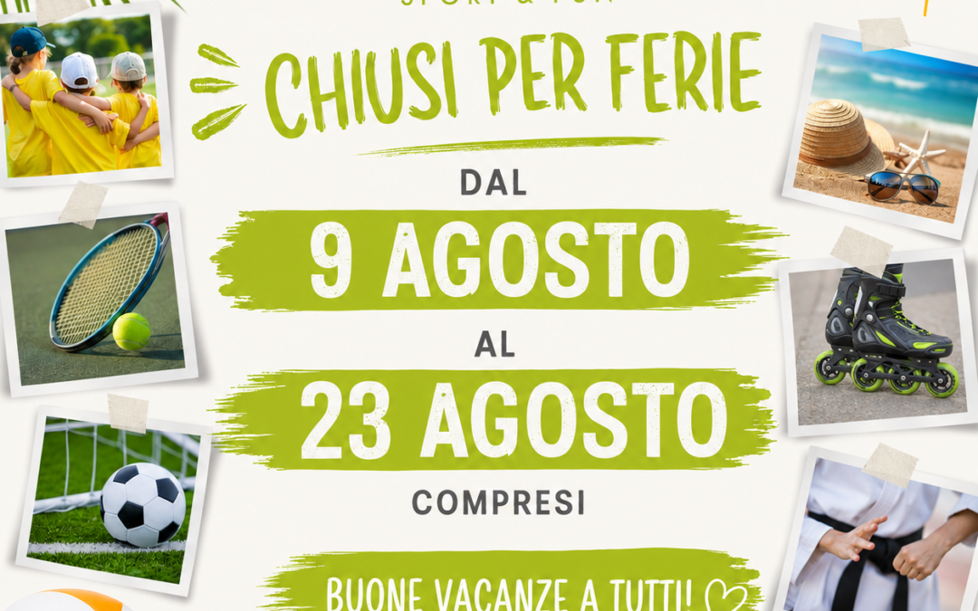 Chiusura estiva impianto